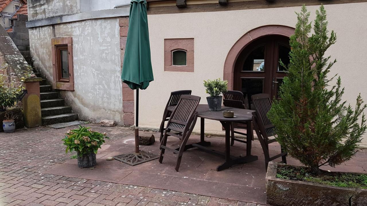 Gite A La Petite Fontaine-Plain Pied-Maison Alsacienne Renovee Avec Passion-4 Pers-4Nuitees Minimum Langensoultzbach Kültér fotó