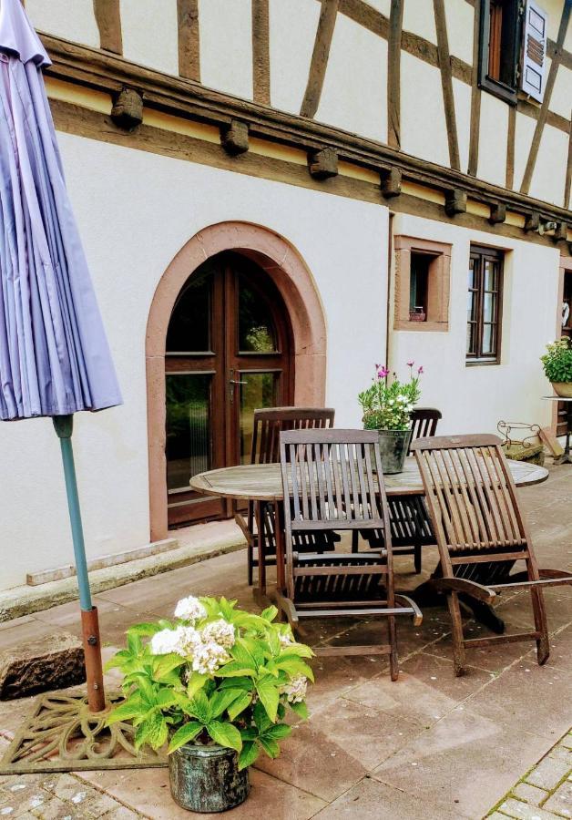 Gite A La Petite Fontaine-Plain Pied-Maison Alsacienne Renovee Avec Passion-4 Pers-4Nuitees Minimum Langensoultzbach Kültér fotó
