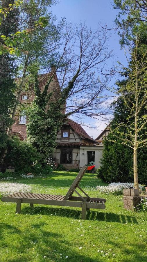 Gite A La Petite Fontaine-Plain Pied-Maison Alsacienne Renovee Avec Passion-4 Pers-4Nuitees Minimum Langensoultzbach Kültér fotó